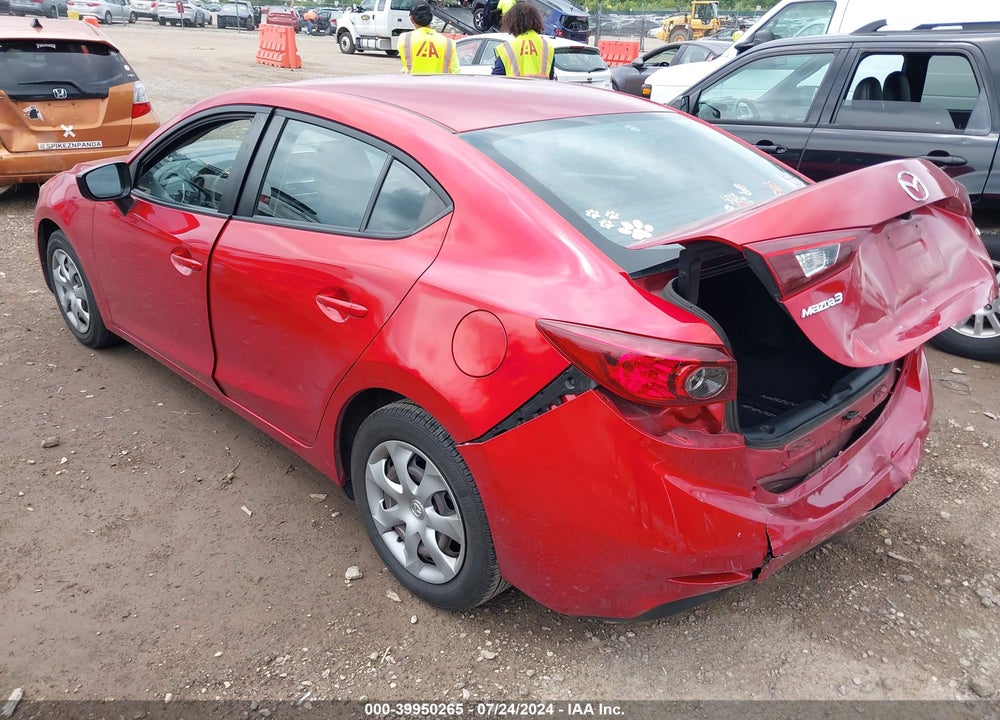 2016 MAZDA 3 I SPORT VIN: JM1BM1T77G1339662
