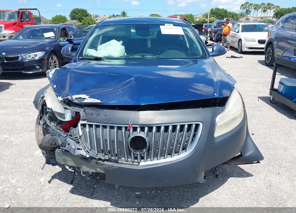 2011 BUICK REGAL CXL TURBO RUSSELSHEIM VIN: W04GX5GV7B1140904