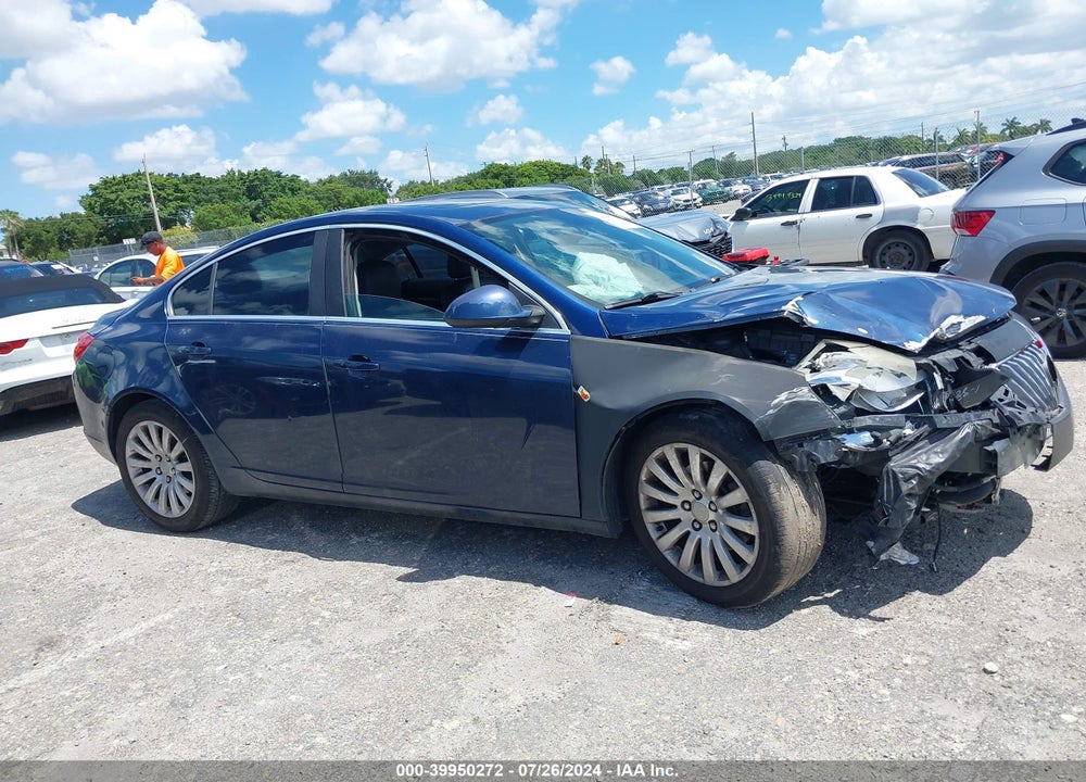 2011 BUICK REGAL CXL TURBO RUSSELSHEIM VIN: W04GX5GV7B1140904