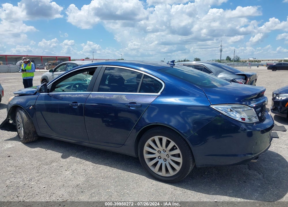 2011 BUICK REGAL CXL TURBO RUSSELSHEIM VIN: W04GX5GV7B1140904