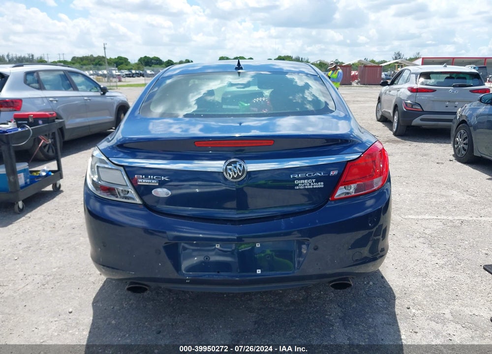 2011 BUICK REGAL CXL TURBO RUSSELSHEIM VIN: W04GX5GV7B1140904