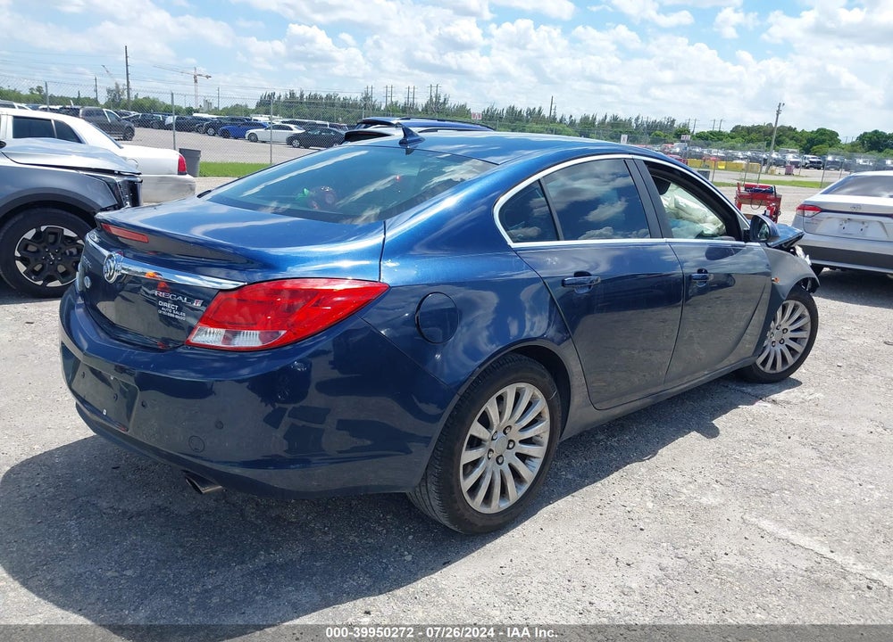 2011 BUICK REGAL CXL TURBO RUSSELSHEIM VIN: W04GX5GV7B1140904
