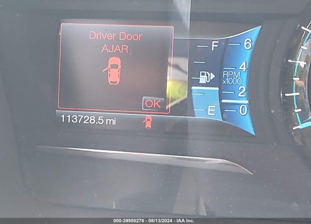 2013 FORD FLEX SEL VIN: 2FMGK5C81DBD05109