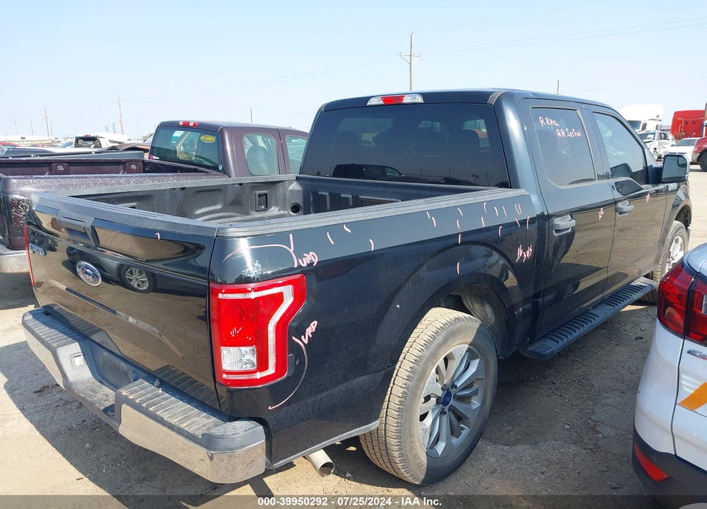 2017 FORD F-150 XLT VIN: 1FTEW1C84HKD75319