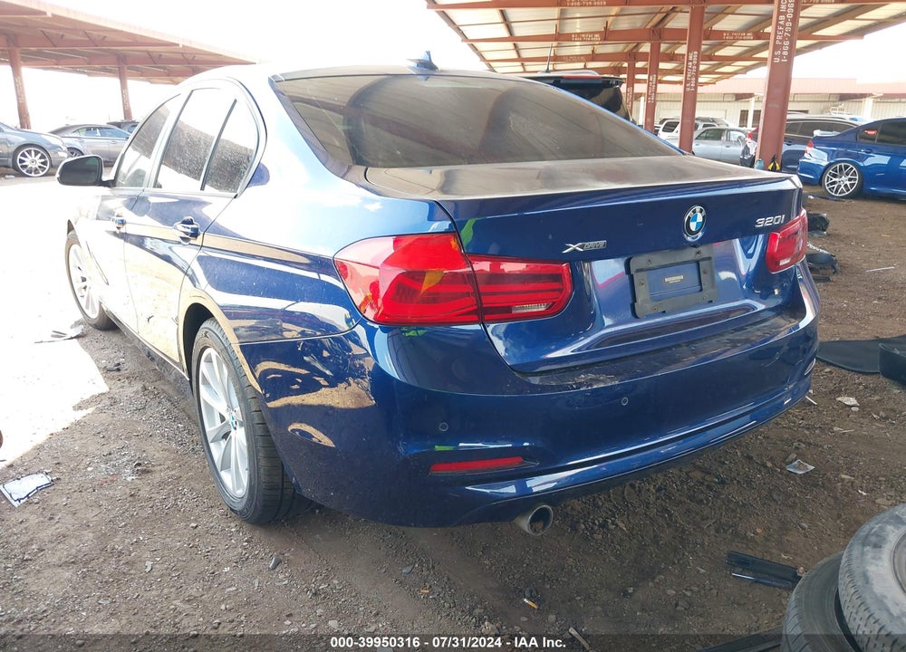 2017 BMW 320I XDRIVE VIN: WBA8A3C52HK691845