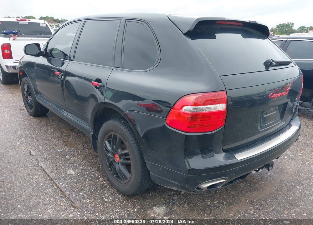2008 PORSCHE CAYENNE S VIN: WP1AB29P18LA34595