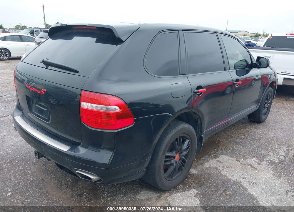 2008 PORSCHE CAYENNE S VIN: WP1AB29P18LA34595