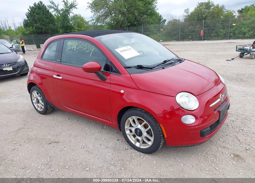 2012 FIAT 500C POP VIN: 3C3CFFDRXCT145131