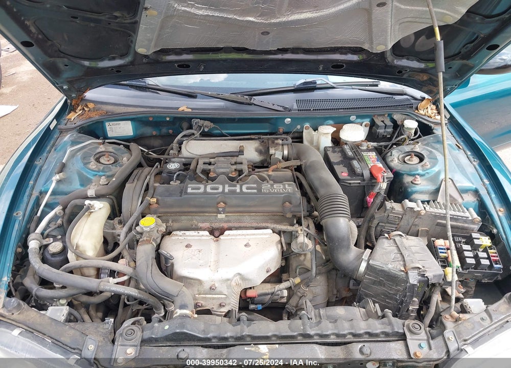 1997 MITSUBISHI ECLIPSE RS VIN: 4A3AK34Y6VE159547
