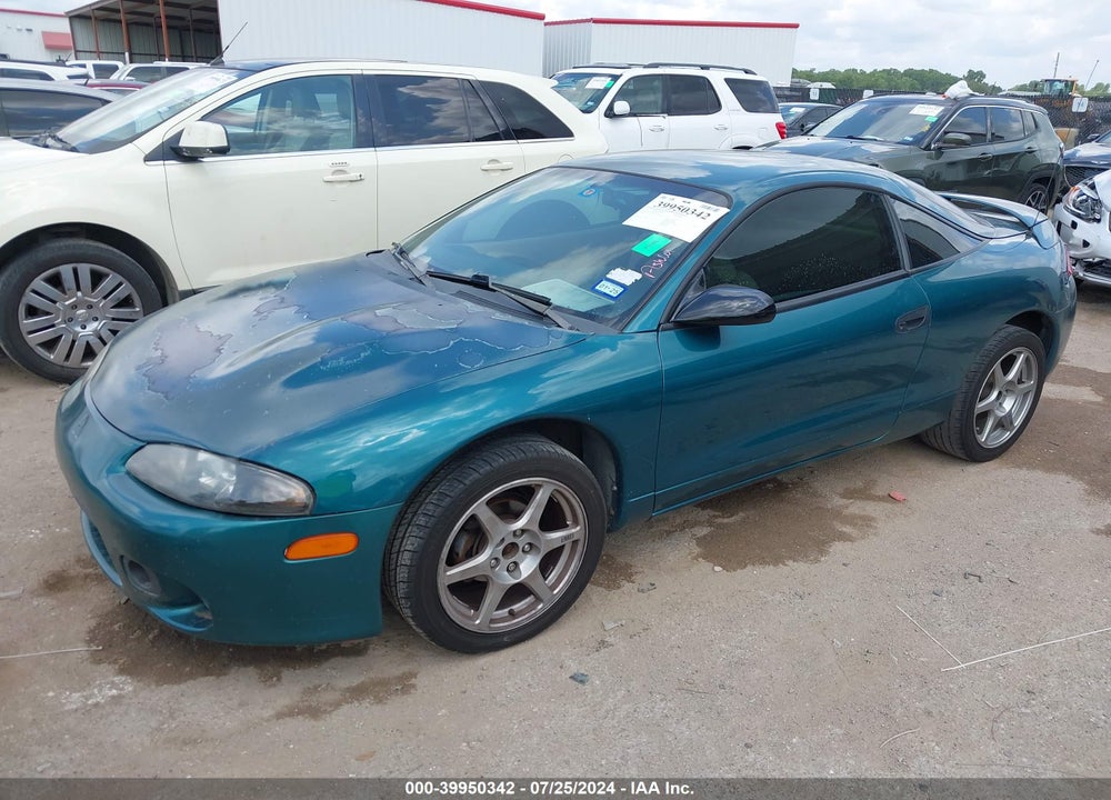 1997 MITSUBISHI ECLIPSE RS VIN: 4A3AK34Y6VE159547