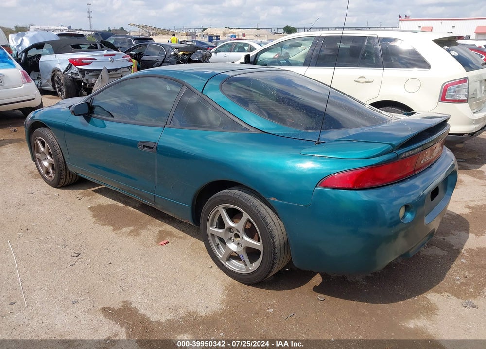 1997 MITSUBISHI ECLIPSE RS VIN: 4A3AK34Y6VE159547