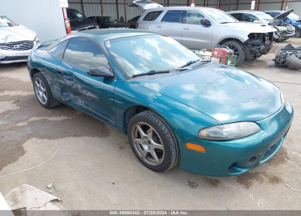 1997 MITSUBISHI ECLIPSE RS VIN: 4A3AK34Y6VE159547