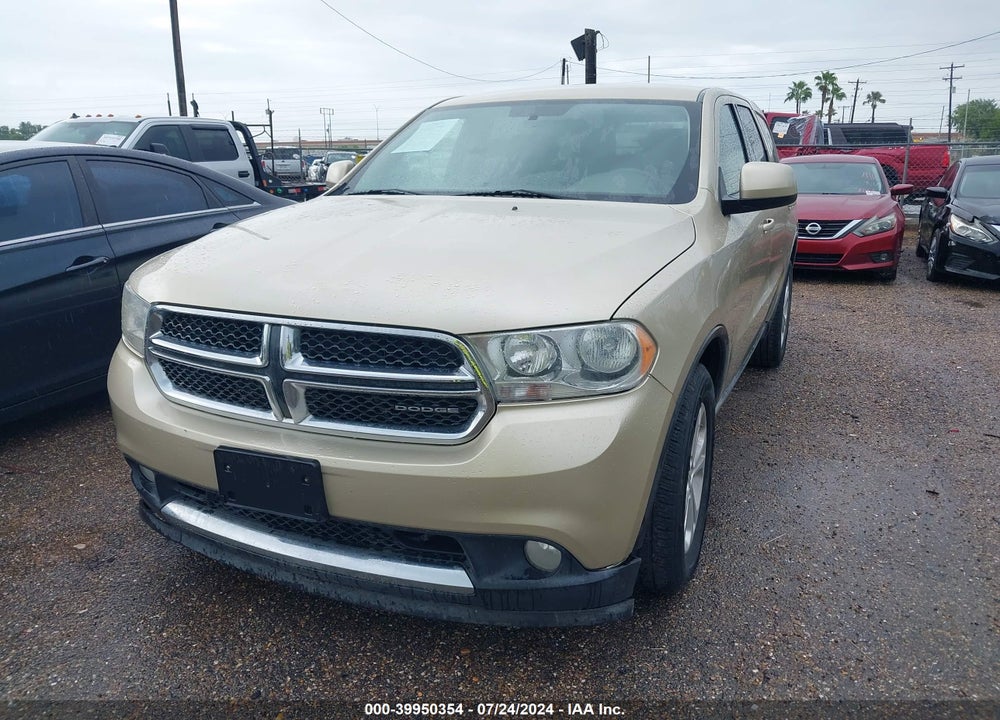 2012 DODGE DURANGO SXT VIN: 1C4RDHAG8CC173113