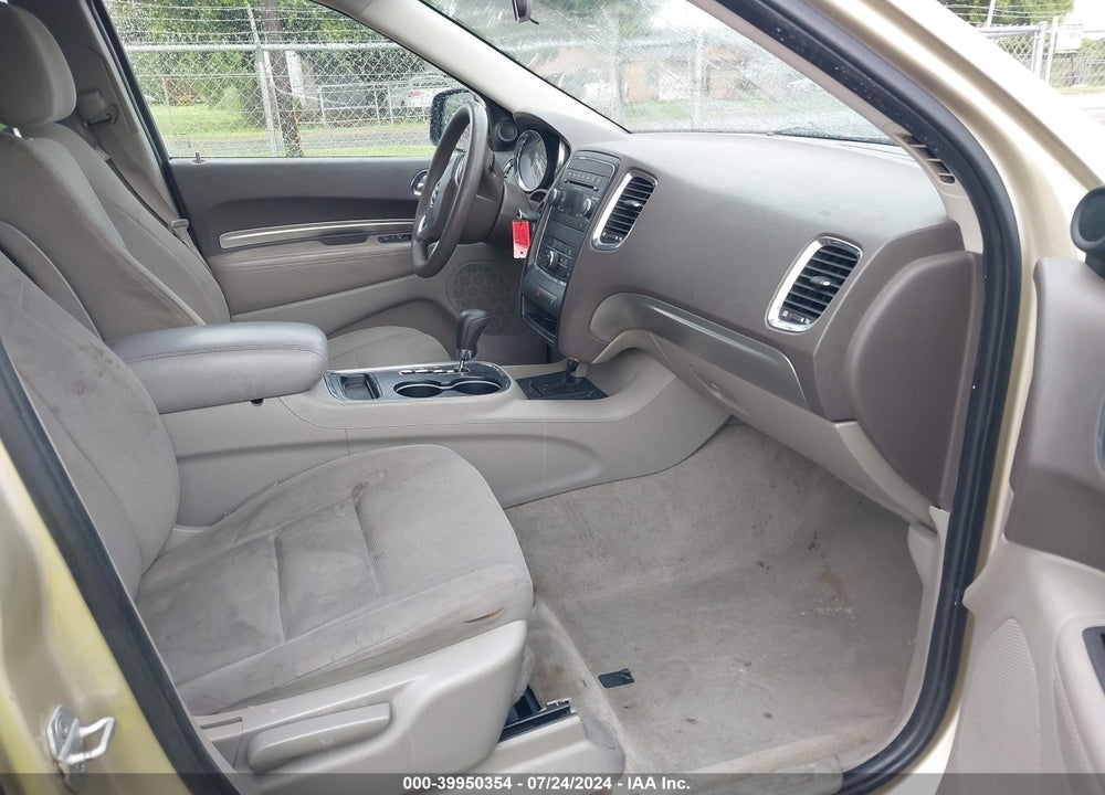 2012 DODGE DURANGO SXT VIN: 1C4RDHAG8CC173113