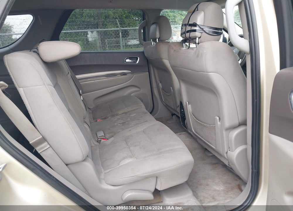 2012 DODGE DURANGO SXT VIN: 1C4RDHAG8CC173113