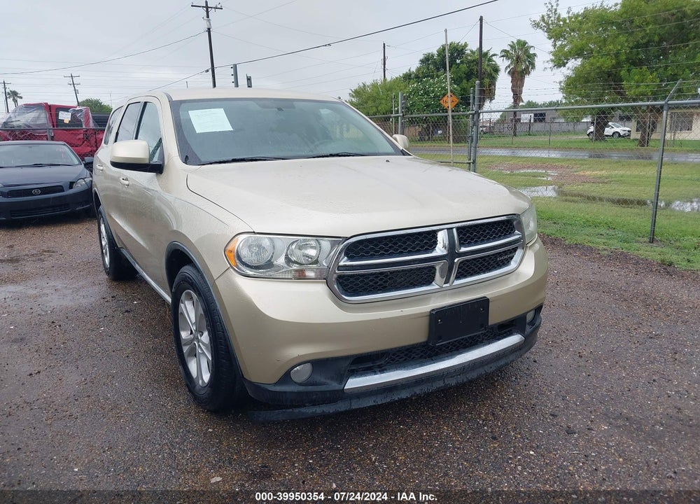 2012 DODGE DURANGO SXT VIN: 1C4RDHAG8CC173113