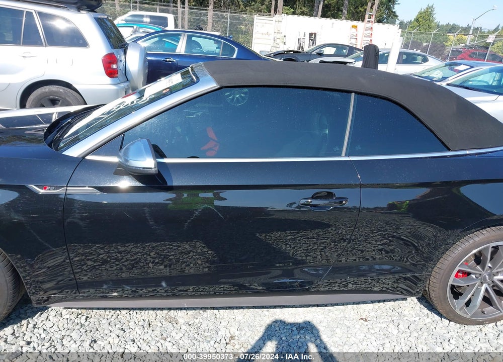 2018 AUDI S5 3.0T PREMIUM PLUS VIN: WAU24GF51JN000471