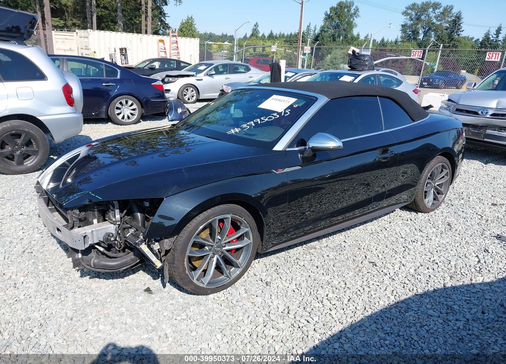 2018 AUDI S5 3.0T PREMIUM PLUS VIN: WAU24GF51JN000471