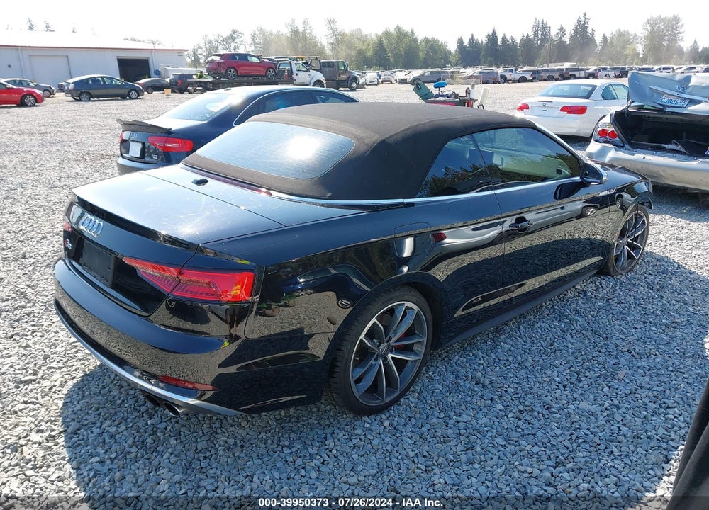 2018 AUDI S5 3.0T PREMIUM PLUS VIN: WAU24GF51JN000471
