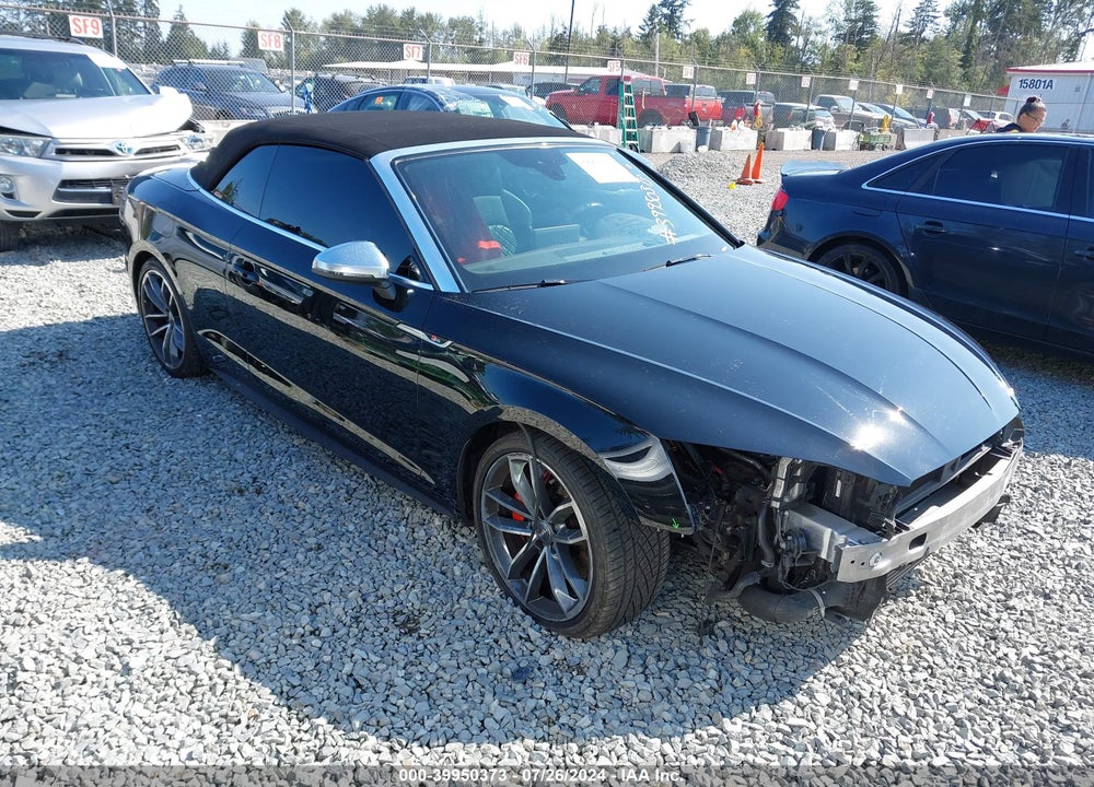 2018 AUDI S5 3.0T PREMIUM PLUS VIN: WAU24GF51JN000471