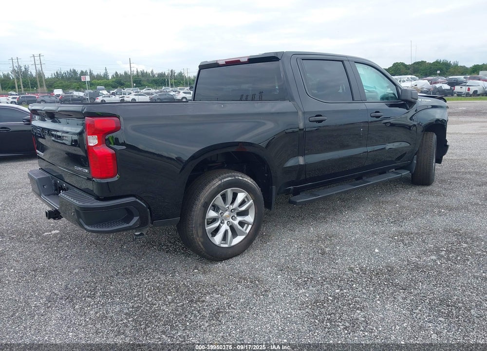 2024 CHEVROLET SILVERADO 1500 2WD SHORT BED CUSTOM VIN: 1GCPABEK5RZ302345