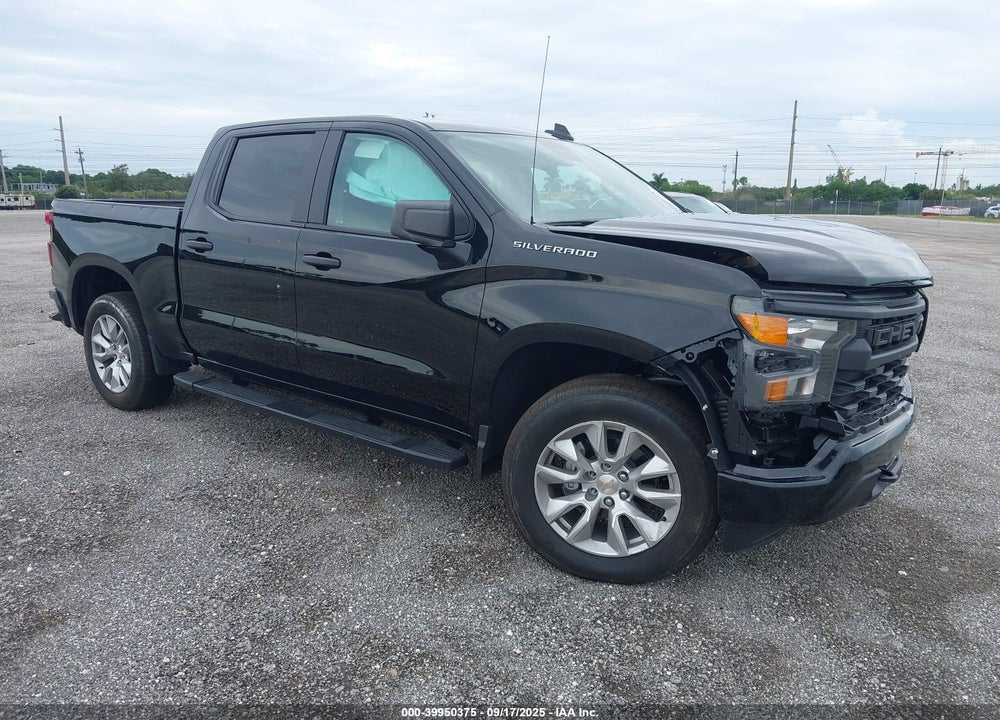 2024 CHEVROLET SILVERADO 1500 2WD SHORT BED CUSTOM VIN: 1GCPABEK5RZ302345