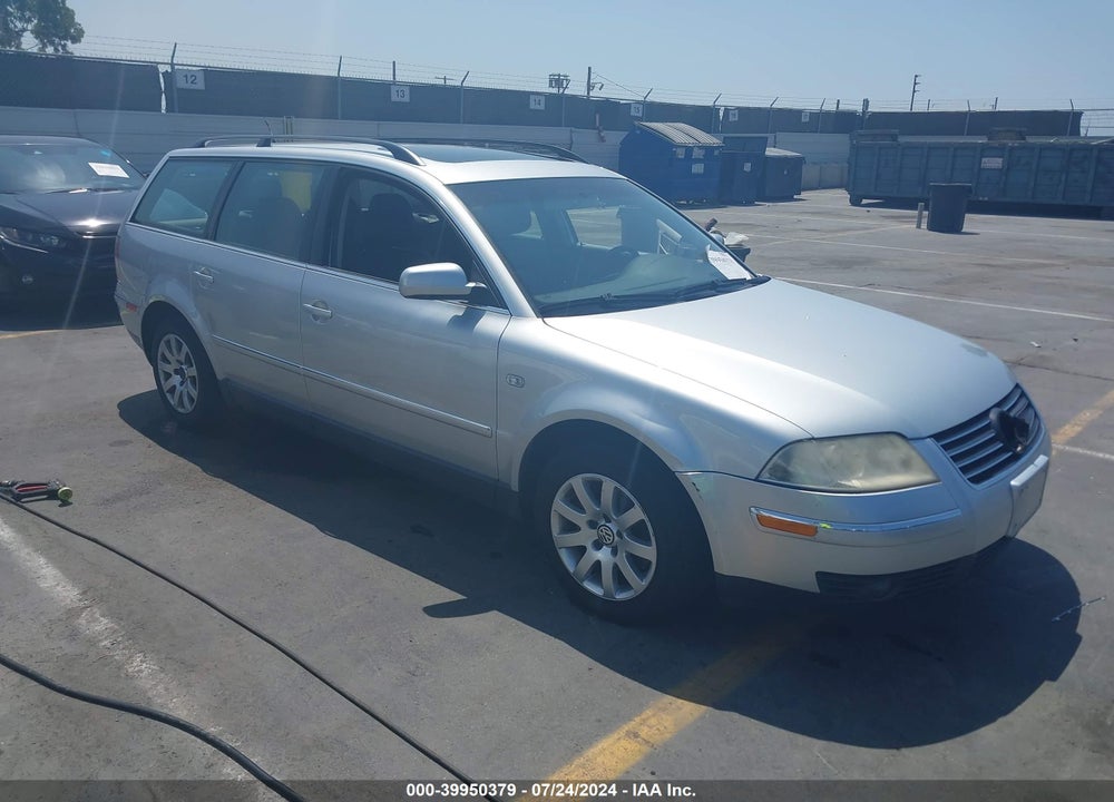 2002 VOLKSWAGEN PASSAT GLS VIN: WVWVD63B42E376975