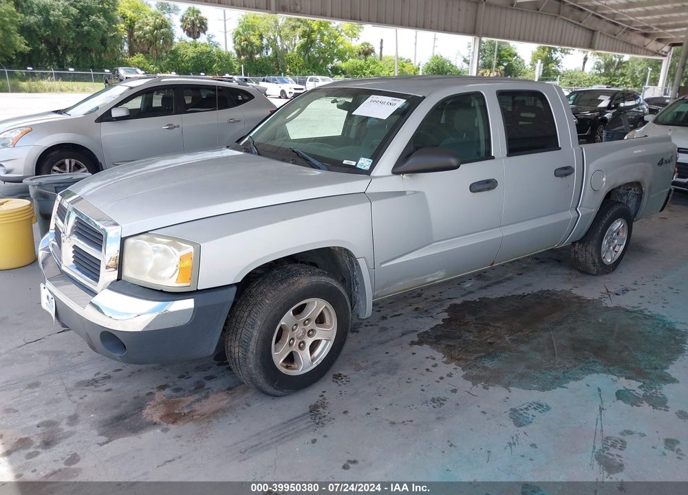 2005 DODGE DAKOTA SLT VIN: 1D7HW48KX5S169023