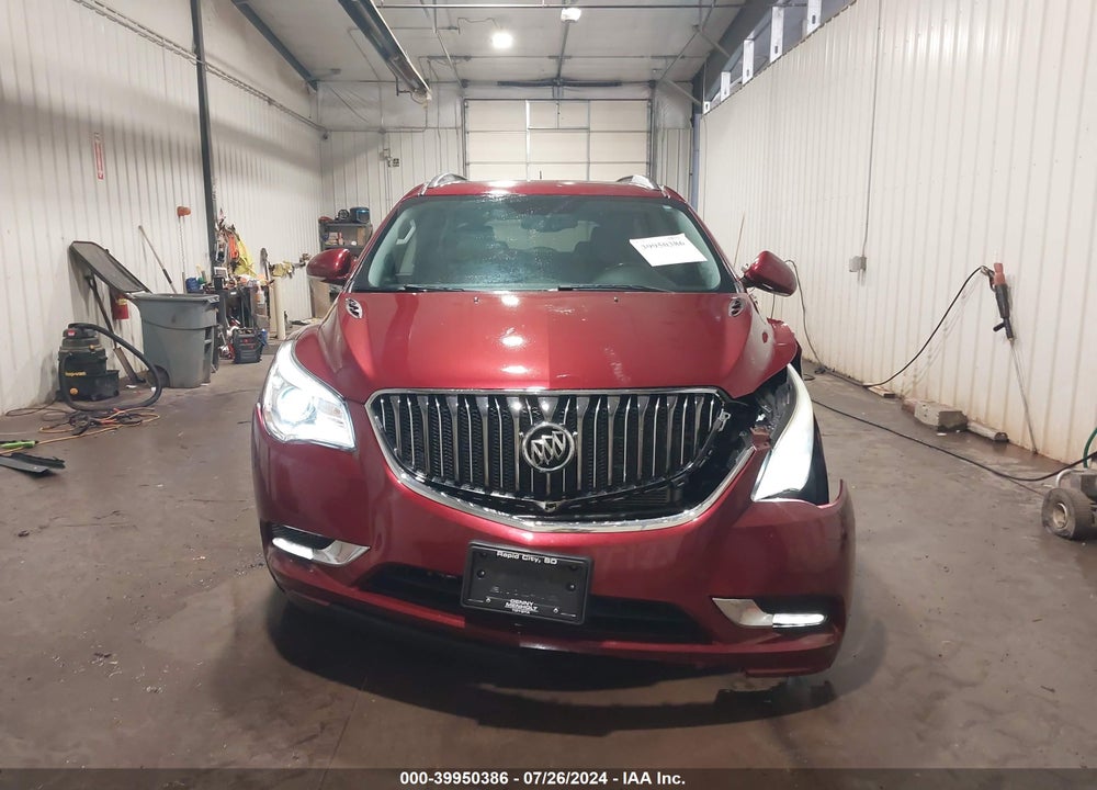 2016 BUICK ENCLAVE LEATHER VIN: 5GAKVBKD0GJ121669