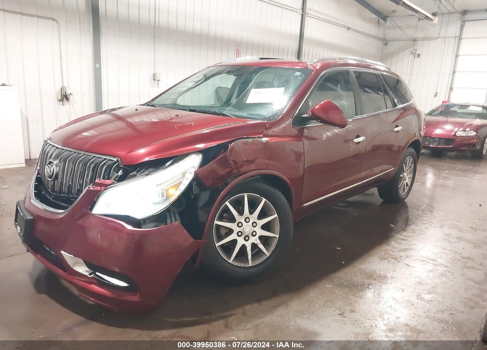 2016 BUICK ENCLAVE LEATHER VIN: 5GAKVBKD0GJ121669