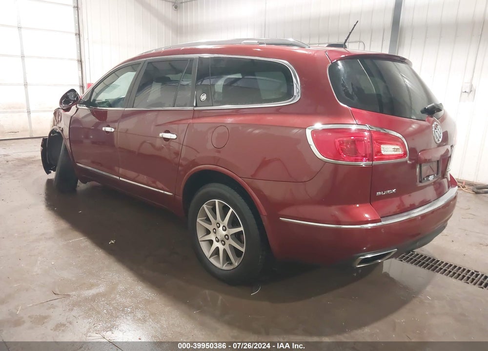 2016 BUICK ENCLAVE LEATHER VIN: 5GAKVBKD0GJ121669