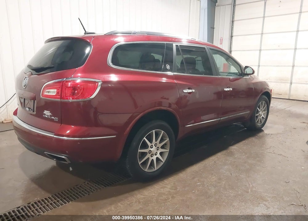2016 BUICK ENCLAVE LEATHER VIN: 5GAKVBKD0GJ121669