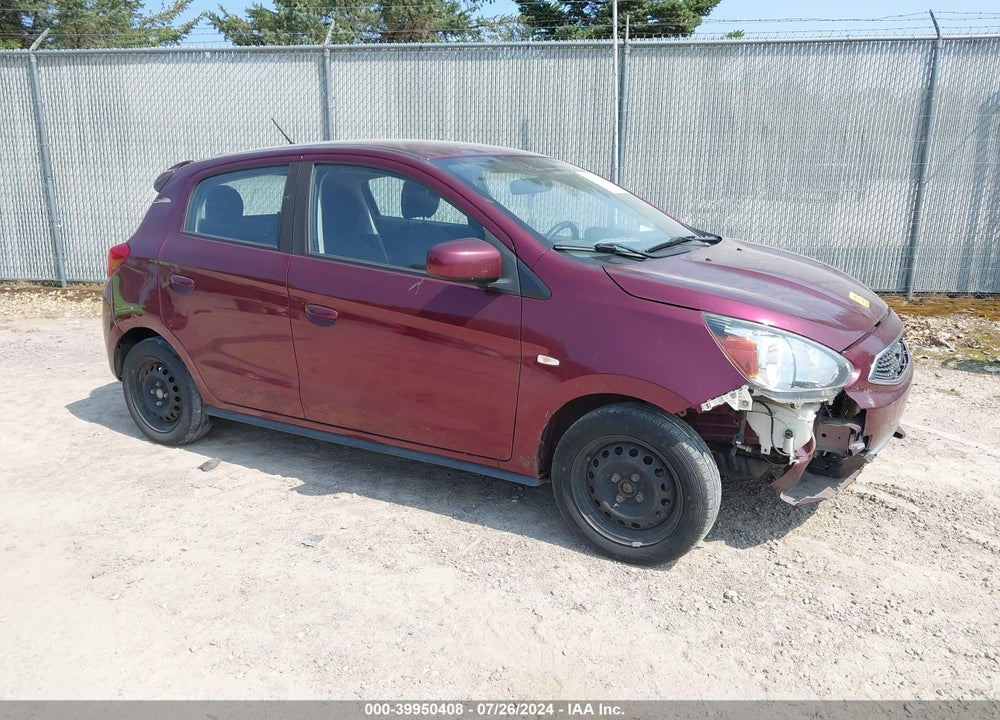 2017 MITSUBISHI MIRAGE ES VIN: ML32A3HJ7HH012800