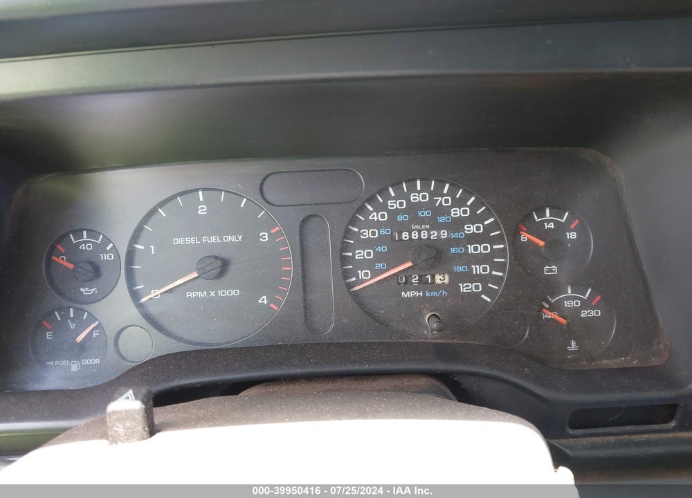 1997 DODGE RAM 2500 ST VIN: 3B7KF23D0VM526988