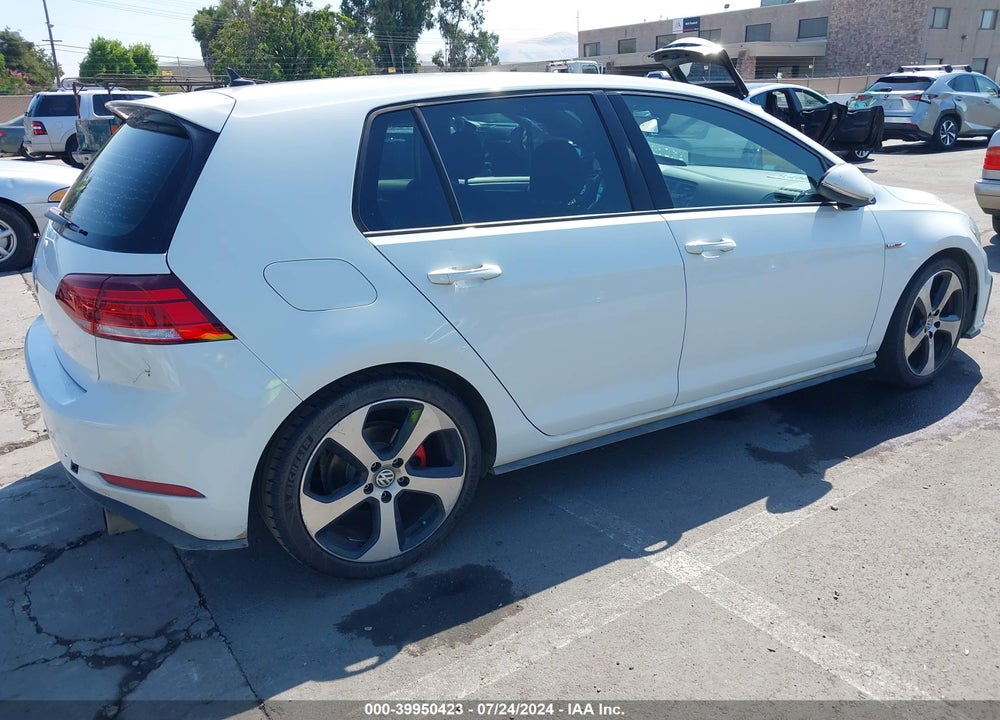 2018 VOLKSWAGEN GOLF GTI 2.0T AUTOBAHN/2.0T S/2.0T SE VIN: 3VW547AU8JM281013