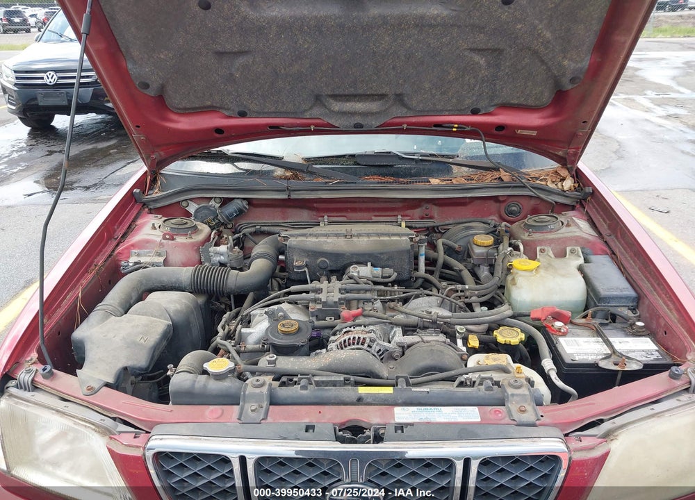 2001 SUBARU FORESTER S VIN: JF1SF65681H701658