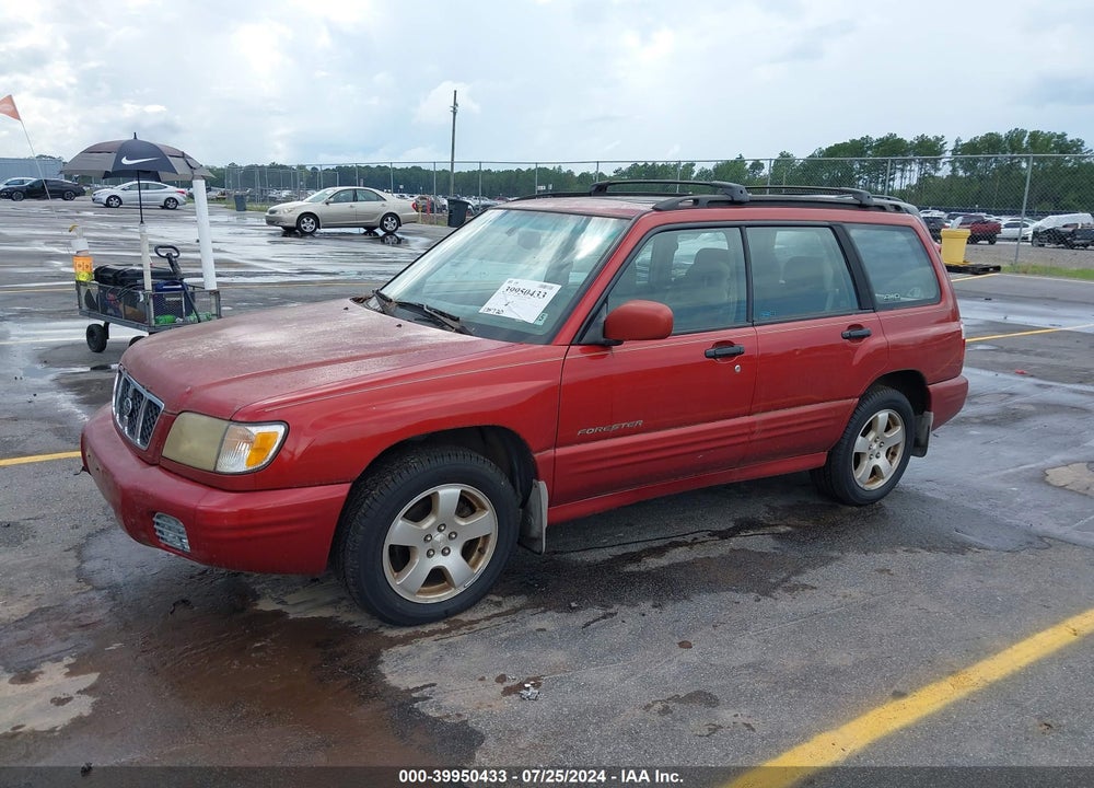 2001 SUBARU FORESTER S VIN: JF1SF65681H701658