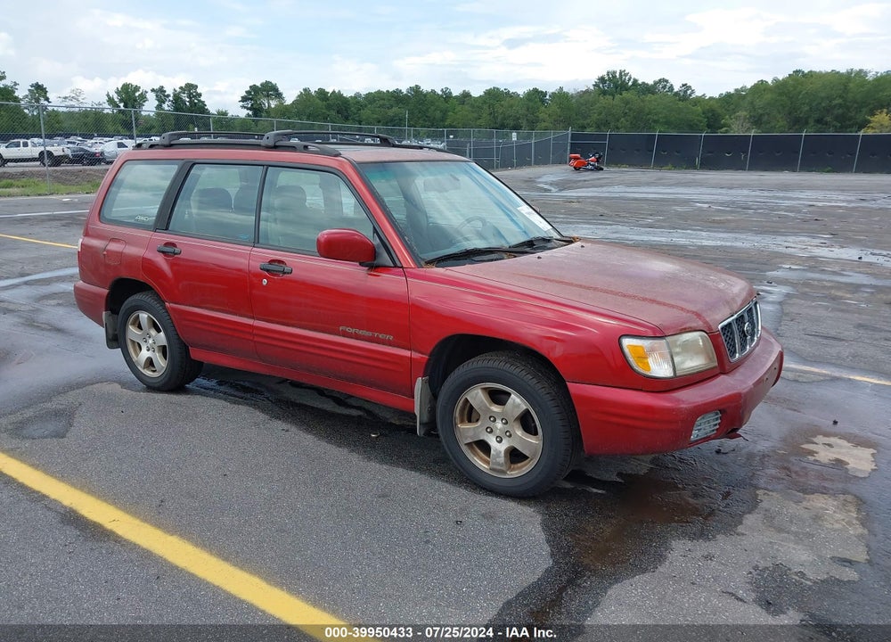 2001 SUBARU FORESTER S VIN: JF1SF65681H701658