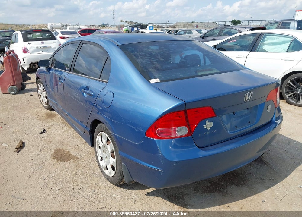 2007 HONDA CIVIC LX VIN: 1HGFA16537L021077