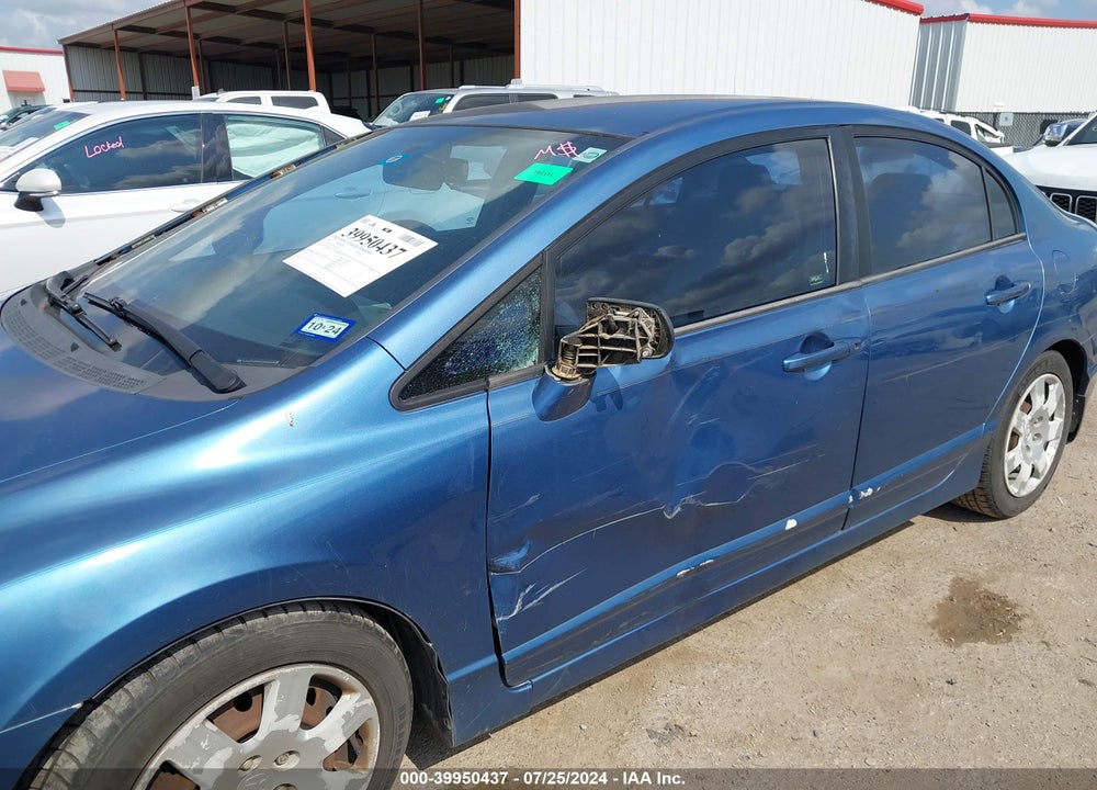 2007 HONDA CIVIC LX VIN: 1HGFA16537L021077