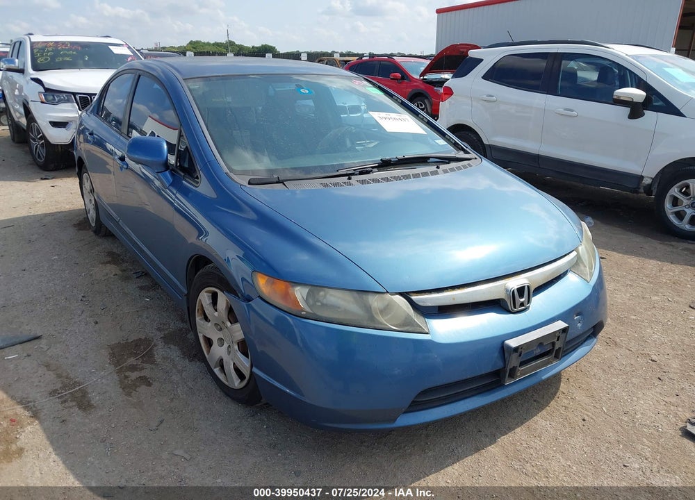 2007 HONDA CIVIC LX VIN: 1HGFA16537L021077