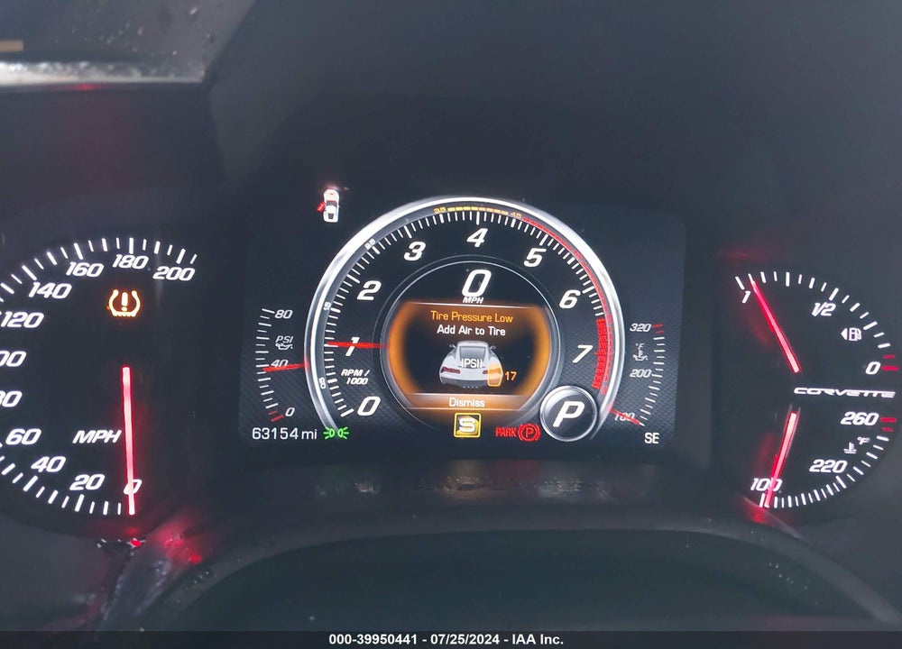 2016 CHEVROLET CORVETTE VIN: 1G1YD2D7XG5107296