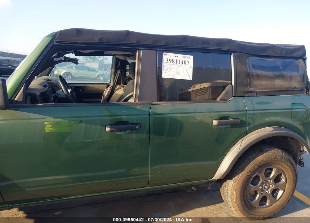 2022 FORD BRONCO BIG BEND VIN: 1FMDE5BH4NLA98602