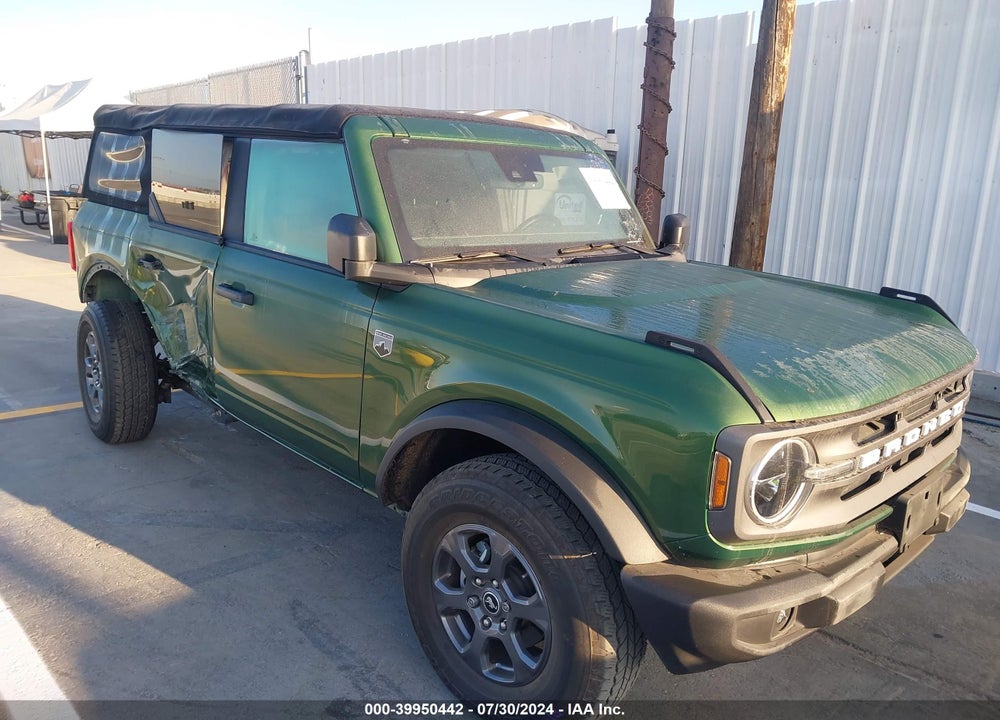 2022 FORD BRONCO BIG BEND VIN: 1FMDE5BH4NLA98602