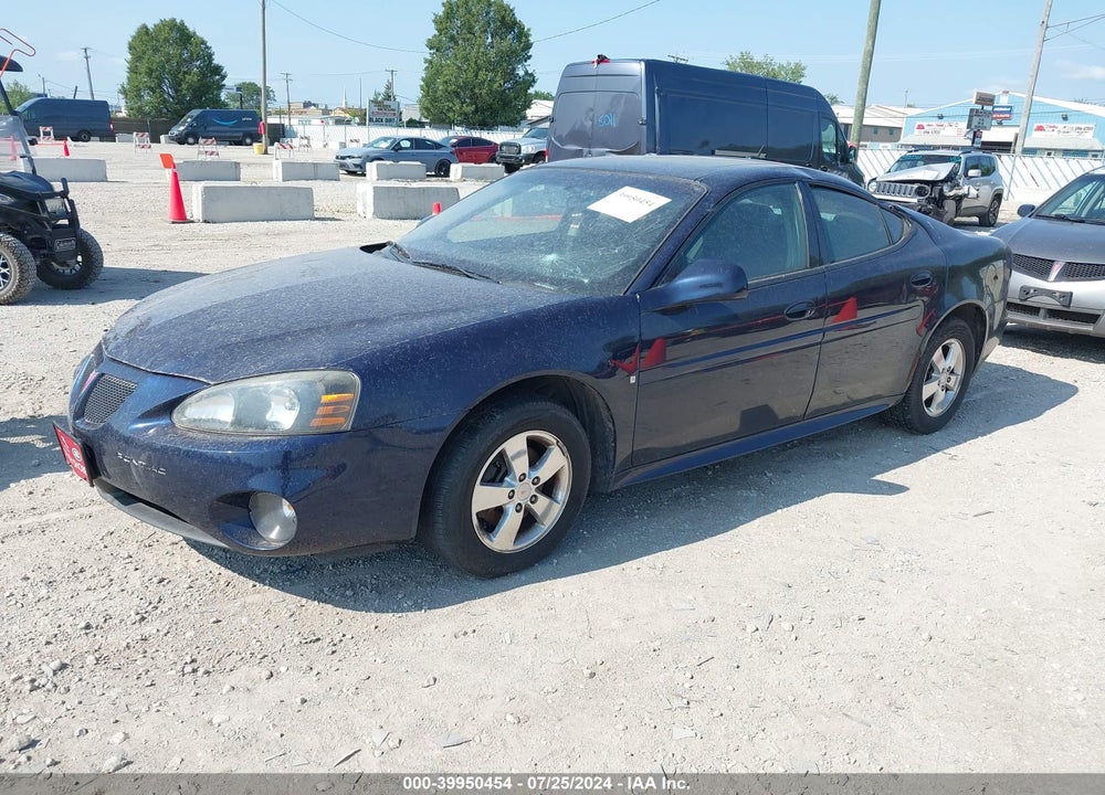 2008 PONTIAC GRAND PRIX VIN: 2G2WP582781118382