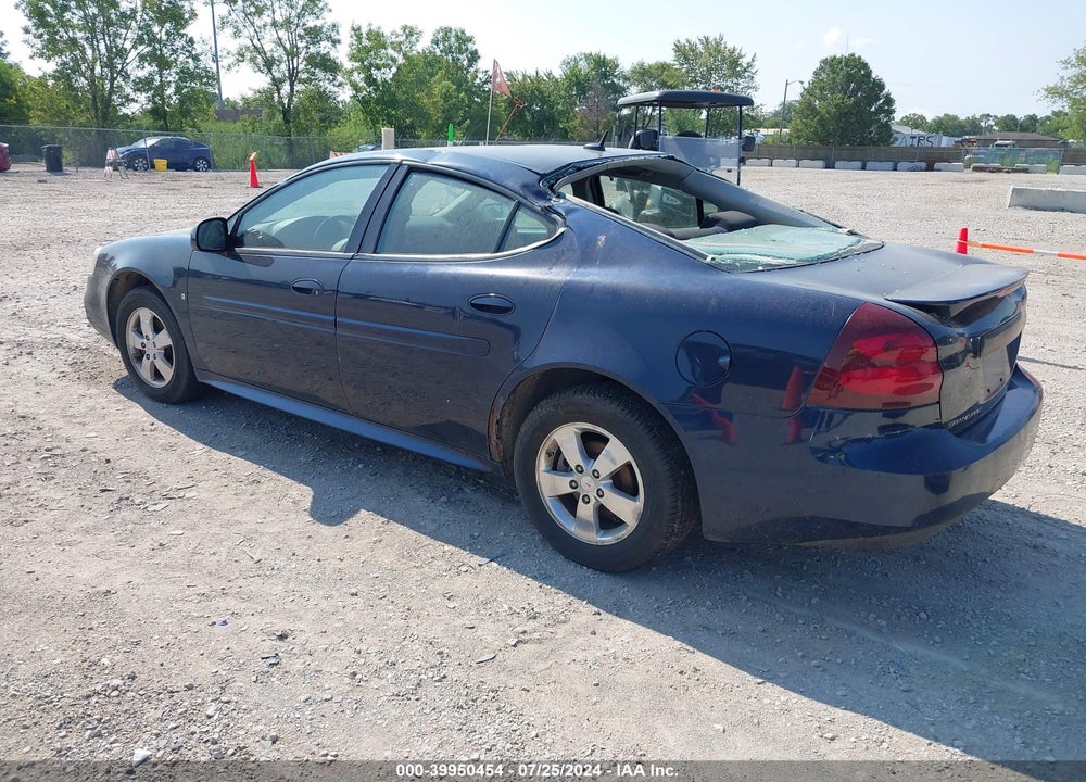 2008 PONTIAC GRAND PRIX VIN: 2G2WP582781118382