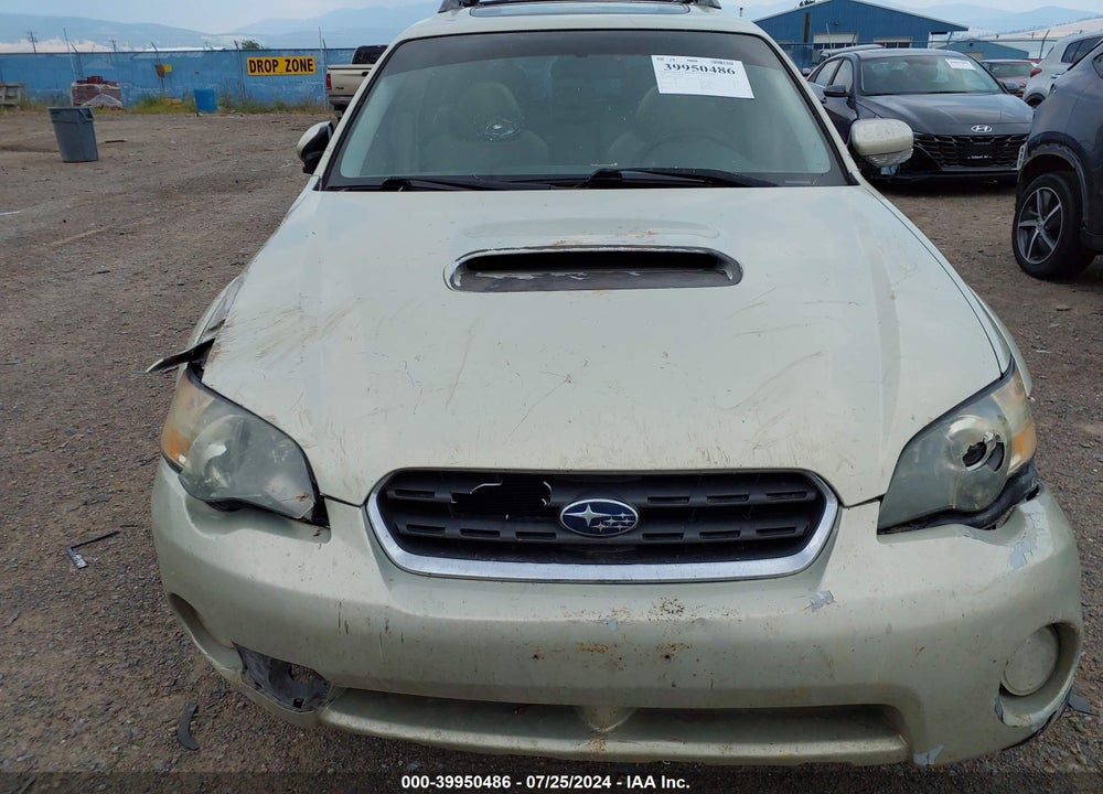 2005 SUBARU OUTBACK 2.5XT LIMITED VIN: 4S4BP67C754379937