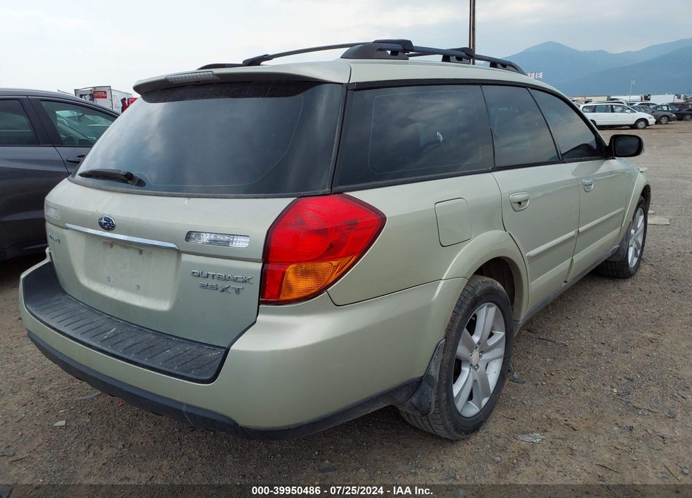 2005 SUBARU OUTBACK 2.5XT LIMITED VIN: 4S4BP67C754379937
