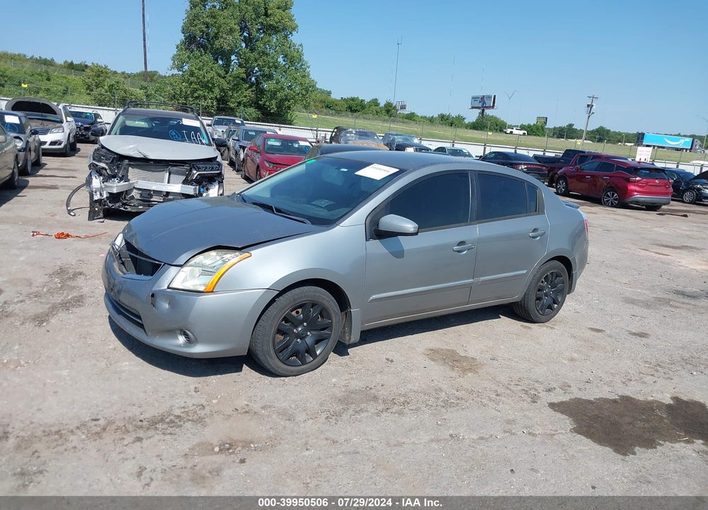 2011 NISSAN SENTRA 2.0S VIN: 3N1AB6APXBL729841