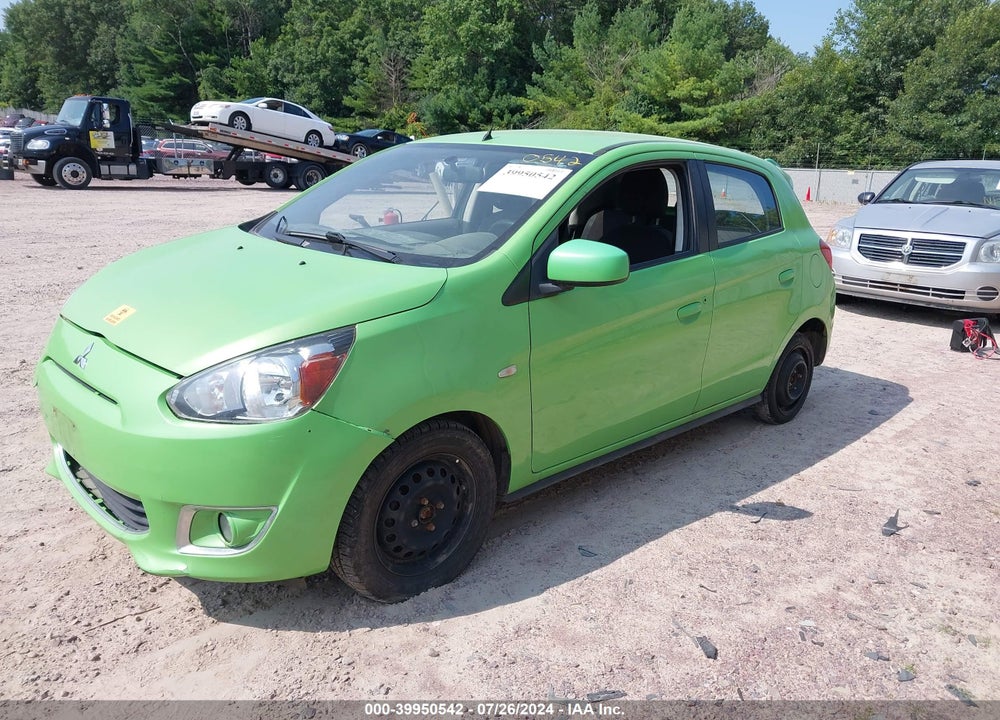 2014 MITSUBISHI MIRAGE ES VIN: ML32A4HJ0EH013658